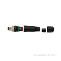 Conector circular wireable em campo M8 sem fio